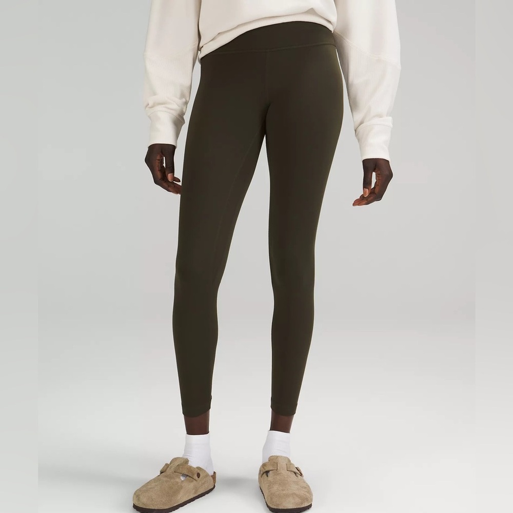Lululemon Align Leggings 28” Dark Olive